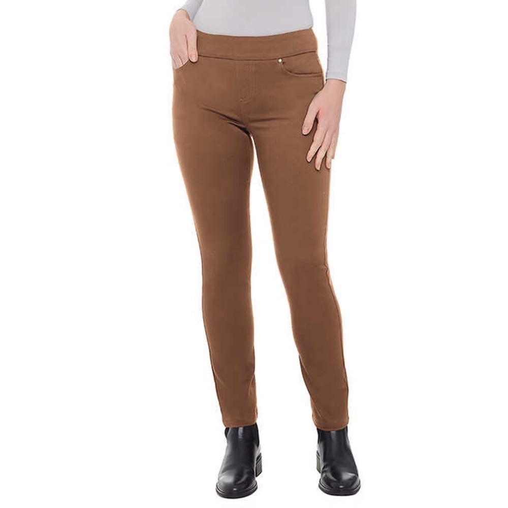 Up! Ladies Pull-on 5-pocket Stretch Twill Pant